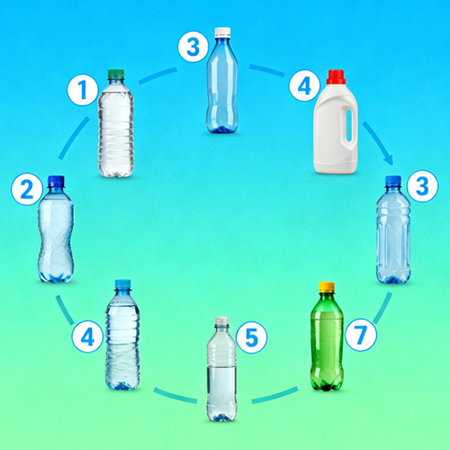 常用塑料瓶知識大匯總：看懂材質(zhì)、用對方法、做好回收